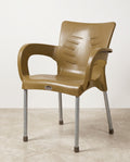 4Star Relaxo Premium Plastic Armchair with Strong Metal Legs | Indoor & Outdoor Chair