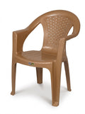 Wings Safari Plastic Chair with Armrests - Durable & Stackable